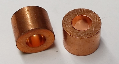 Copper Button Stops