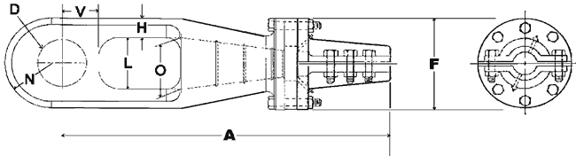 Closed Boom Pendant Socket DIagram