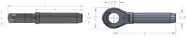 Closed Swage Socket