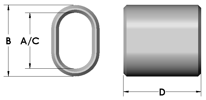 One-Piece Stainless Steel Duplex Sleeve