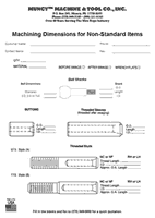 Muncy Machine & Tool Special Request Form