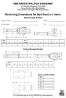 Upson-Walton Special Request Form